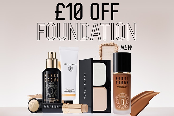 £10 off foundations